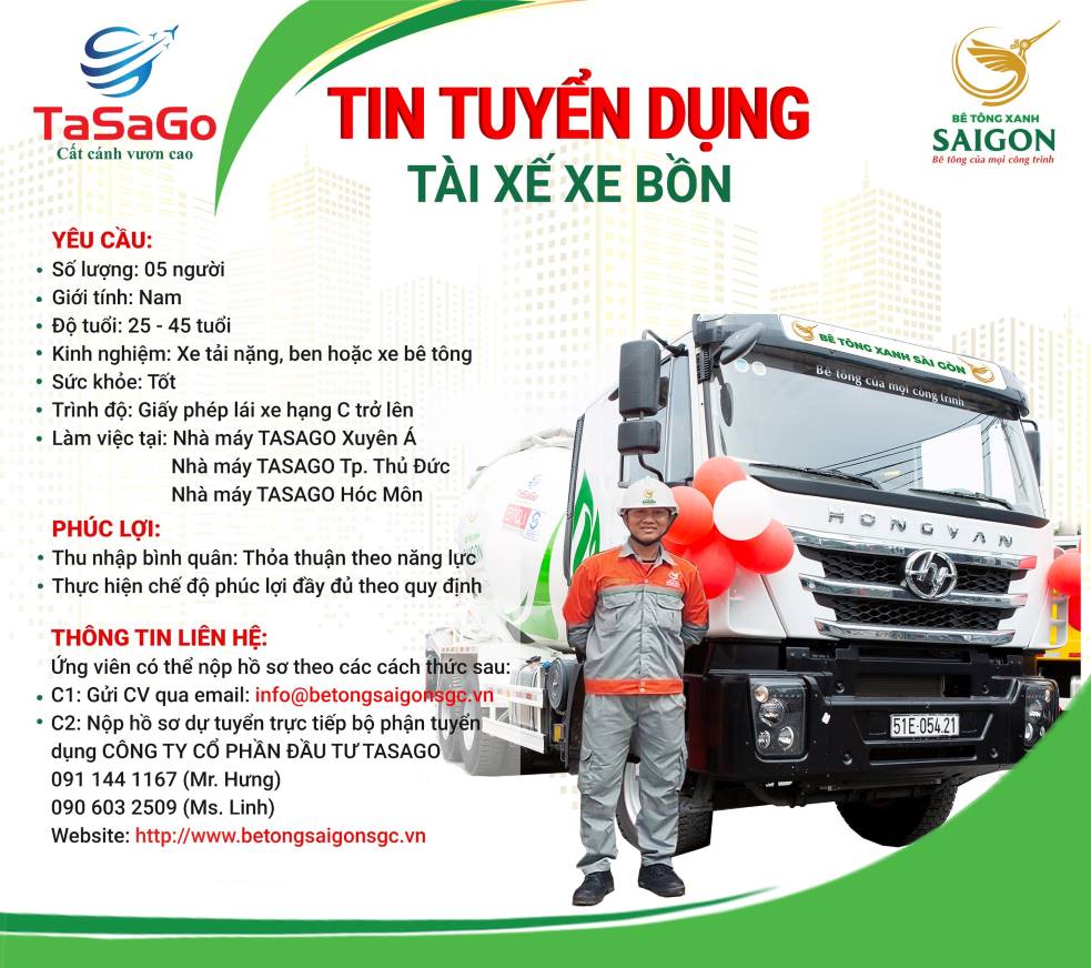 tài xế xe bồn
